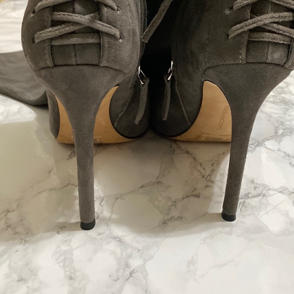 Pour La Victoire Caterina Suede Over the Knee Pointed Stiletto Boots Women’s 6 - Picture 9 of 9
